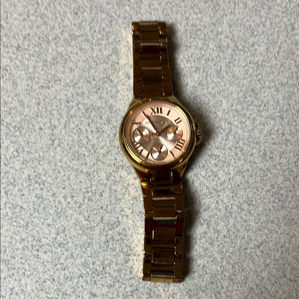 Michael Kors gold Watch with Roman Numerals